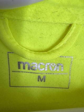 Sudadera Deportiva Macron Amarilla