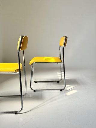 Silla bauhaus Biplax vintage 1970