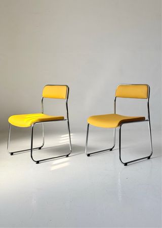 Silla bauhaus Biplax vintage 1970