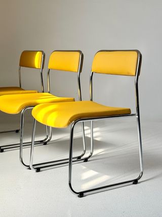 Silla bauhaus Biplax vintage 1970