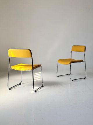 Silla bauhaus Biplax vintage 1970