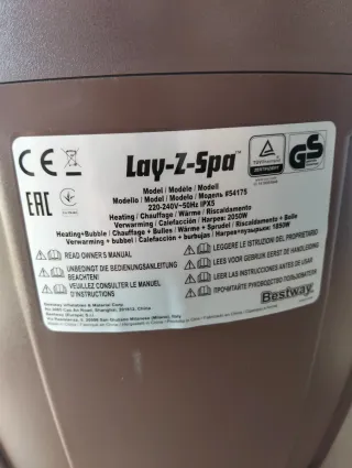 Bomba de repuesto Bestway AirJet para Lay z spa
