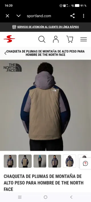 The North Face( plumas,chaqueta, parka)