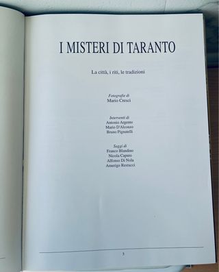 libro i misteri di taranto – mario cresci