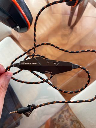 Cascos Gaming Blackfire Naranjas