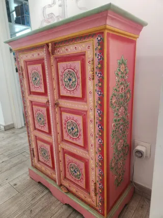 Cabinet indio artesanal - pintada a mano