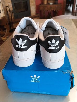 Adidas Superstar Talla 36 Blancas Negras