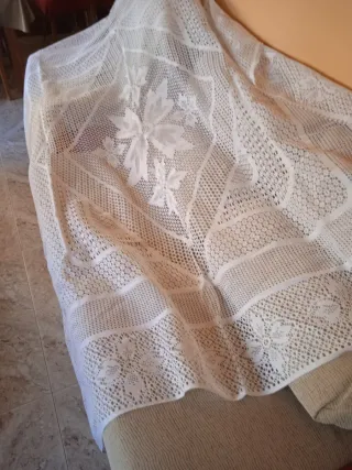 Colcha Ganchillo Matrimonio 220x250cm