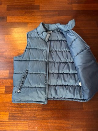 Gilet imbottito donna blu