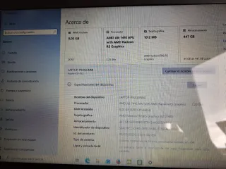 Acer Aspire ES1-522-84WU Portátil Negro