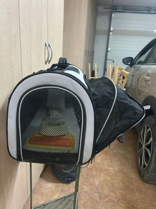 Transportín extensible para animales pequeños