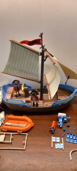Playmobil lotto barche e accessori