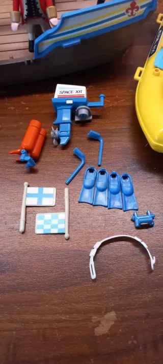 Playmobil lotto barche e accessori