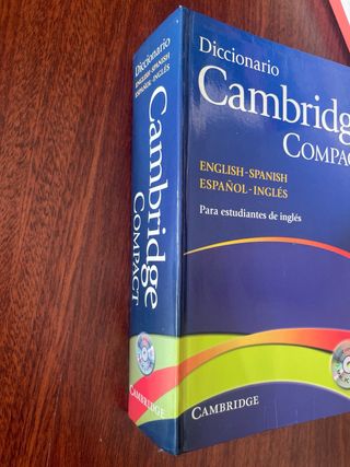 Diccionario Bilingue Cambridge Spanish-English ...