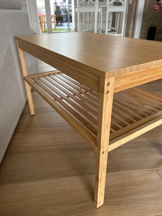 Mesa de centro de bambú