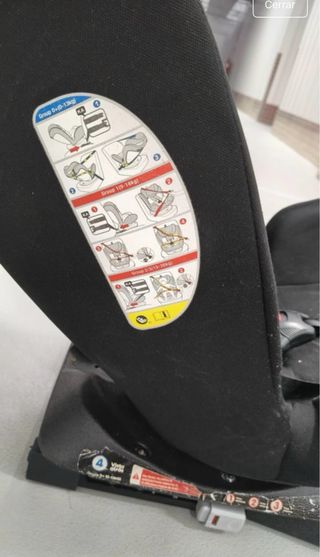 Silla Auto Toral Basic Isofix Grupo 0-1-2-3