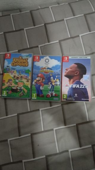 Nintendo Switch + Accesorios y Juegos