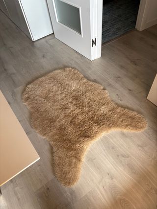 Alfombra Zara Home pelo sintético