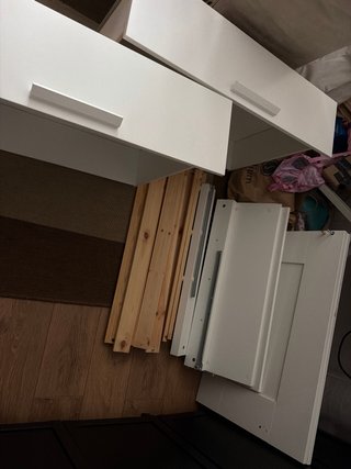 Cama nido Ikea Hemnes con 2 colchones