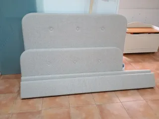 Estructura cama tapizada 135cm