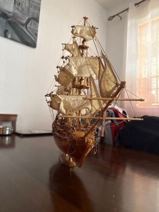 Maqueta Barco La Santísima Trinidad 1784