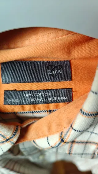 Camisa de cuadros hombre invierno