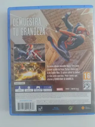 Marvel Spider-Man PS4 Juego