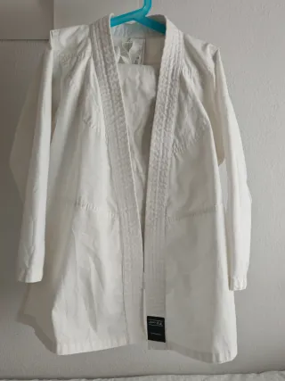Traje Judo Infantil Blanco talla 140 cm.