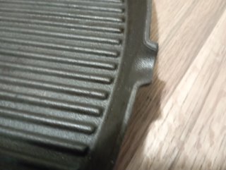 Padella grill in ghisa