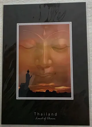 Lote 5 Postales Tailandia Land of Charm