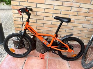 Bicicleta infantil B'TWIN naranja