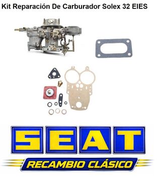 KIT de Reparación Carburador Solex 32 EIES - SEAT