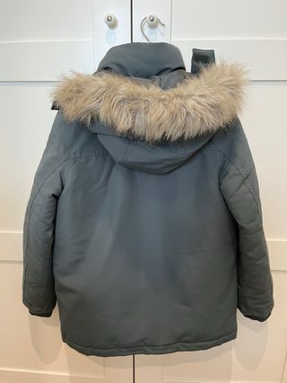Abrigo Tommy Hilfiger Niño Verde Talla 128 cms