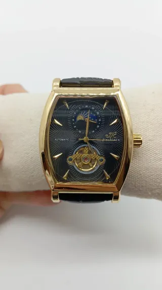 Orologio Jinskin Automatico Oro Nero