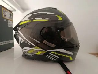 Casco Scorpion EXO-GT SP AIR touring negro/amarill