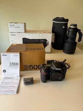 Nikon D500 Cámara DSLR Negra