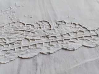 2 Tendine bianche con pizzo