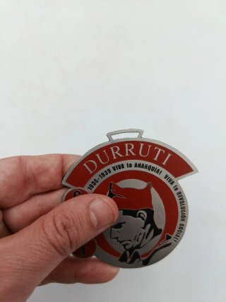 CHAPA DURRUTI CNT