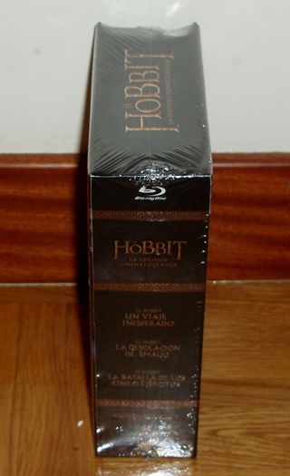 El Hobbit la Trilogia Extendida Blu-Ray Nuevo