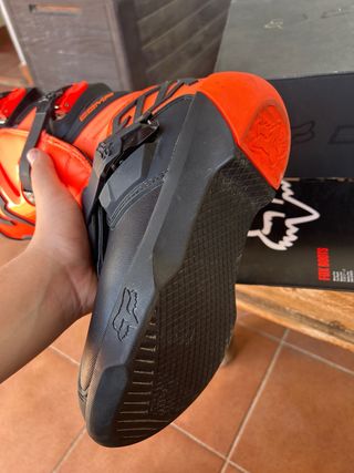 Botas Fox Youth Comp Naranjas Nuevas