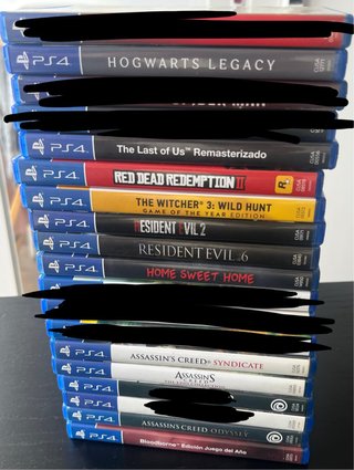 Lote Juegos PS4: Precios en Descripción