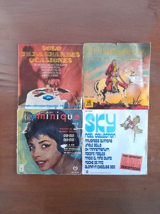 Pack Música Discos Vinilos Singles