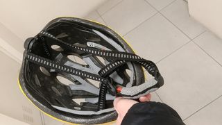 Casco Bici Adulto Unisex Giallo Nero
