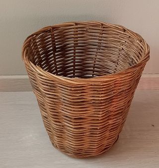 Cestino in vimini artigianale