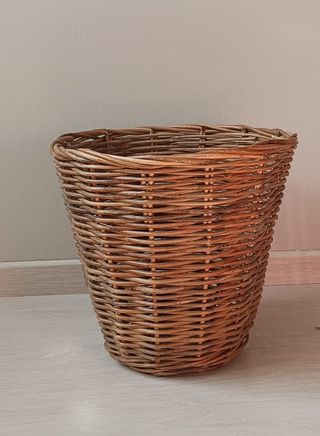 Cestino in vimini artigianale