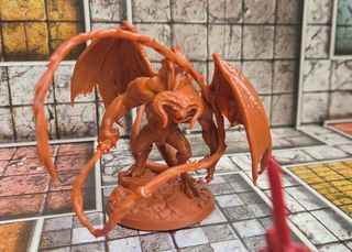 Balrog peana 50mm LOTR Heroquest resina