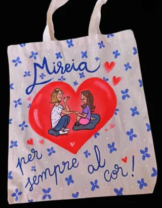 Regalo para maestras - tote bag personalizada