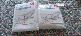 2 Protectores de colchón impermeable 90x190/200 cm