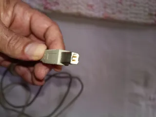 Cable USB Gris para impresora antigua 1.80 largo