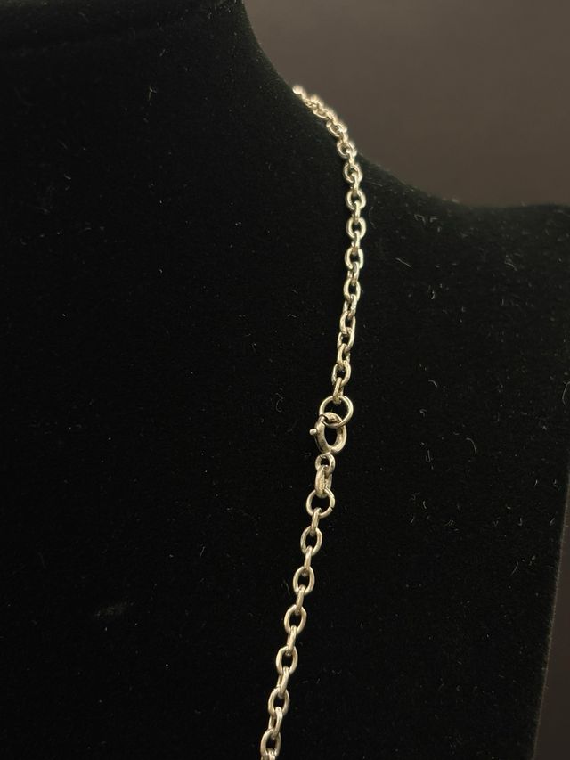 Cadena forzada plateada